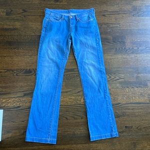 BCBG Tayna Wide Leg Jeans - Size 31 - Light Wash